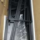 DUMOS Dresser for Bedroom, Storage Organizer with 9 Drawers, Chest of Drawers with Fabric Bins, Sturdy Metal Frame, Wood Tabletop for Guest Room, Closet, Entryway, Black