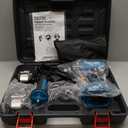 Seesii Upgraded Cordless Impact Wrench 885Ft-lbs (1200Nm): 1/2" Impact Gun with Detachable Side Handle, 21V High Torque Power Impact Driver 2x 4.0Ah Batteries for Family Car/Pickup Truck/Mower