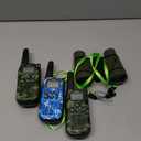 Walkie Talkies for Kids Toys Boys Gifts Aged 5+ Long Range 2 Way Radio for Camping Hunting Hiking Outdoor Game 6 7 8 9 10 Year Old Birthday Present for Kids (Green Green Blue)