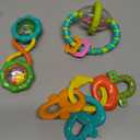 Bright Starts Soothers & Shakers 3pc Gift Set - BPA-Free Baby Rattles, Teethers and Stroller Toys, Unisex, Newborn+