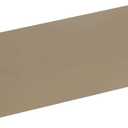 Seville Classics Heavy Duty Fitted Wire Shelf Liners Protector Mat, Non Adhesive, for Wired Shelves, Office, Kitchen, Garage (5 Pieces), Semi-Transparent Taupe, fits 30" x 14" Shelf
