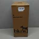 blunique Calming Large Dog Bed for Couch, 41 x 37 inch Removable Couch Cover for Dogs Washable, Non-Slip Fluffy Plush Dog Sofa Mat for Furniture Protector - Grey