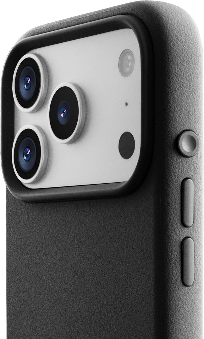 TineeOwl Case for iPhone 17 Pro MagSafe Compatible, Aluminum Buttons, Camera Control & Rounded Action Button, Slim Textured TPU, Minimalist DuneX Series