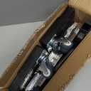 Nefish Furniture Dolly Adjustable Mini Fridge Stand with Wheels Washing Machine Stand Mobile Roller with 4 Locking Swivel Wheel Universal Mobile Base Moving Cart for Dryer Refrigerator (Black)