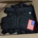 Weighted Vest Woman & Men,8lb/12lb/16lb/20lb/30lb/40lb Plus Size Weighted Vest With Phone Pockets & Reflective Strips for Walking, Running, Hiking,Rucking, Workout, Strength Training (Black)