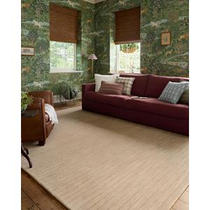 Loloi Chris Loves Julia Henry Collection HEY-01 Beige/Wheat 2'-3" x 3'-9", .50" Pile Height, Runner Rug