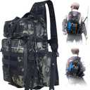 BLISSWILL Outdoor Tackle Bag - Large Water-Resistant Fishing Backpack 