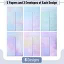Mr. Pen- Stationery Writing Paper Set with Envelopes, 8.18" x 5.5"