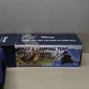 GDanes Blue Dog Tent House - Portable Indoor/Outdoor Dog Bed with Soft Pad for Large Dogs, 42 x 42 x 32 Inches