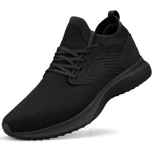 Abboos Womens Walking Shoes Lightweight Breathable Slip on Sneakers Athletic Gym Tennis Running Shoes, Size 36