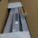 VNN Portable Wheelchair Ramp 5FT, Seamless Non-Slip Aluminum Ramps for Wheelchairs for Home, Handicap Wheelchair Ramps for Home Steps, Aluminum Loading Dock Plates, Black