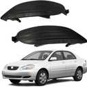 BestParts New Pair of Fog Light Lamp Bumper Covers RH LH Compatible with Toyota Camry 2002-2004 For Corolla 2005-2008 For Solara 2002-2003 Replaces 5212702170 5212802200 TO1039107 TO1038107
