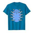 Halloween Costume Funny Blue Tiger DIY Group Matching TShirt Large