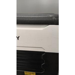 EUHOMY 12 Volt Refrigerator, 58QT(55L) 12V Fridge, Electric Cooler 12/24V DC 100-240V AC -4~68, 12V Freezer Removable Divider, Car Fridge For Camping, RV, Travel, Fishing, Outdoor