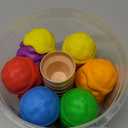 NEOROD Ice Cream Counting Toys for Toddlers 3-5  Montessori Preschool Learning Set with 42 Scoops & 6 Cones | Color Sorting & Fine Motor Skills Stacker | Educational Math Game & Sensory Toys for Kids