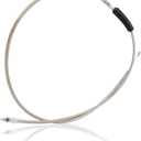 CHIFUN Motorcycle Clutch Cable Wire Stainless 75" 190cm Compatible with Harley Softail XL 883 1200 Dyna Softail Fat Boy Heritage Road King