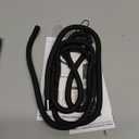 SSLOTSCASE for iPhone 17 Pro Max Case with Phone Lanyard Crossbody (2X Tabs), Card Holder & Kickstand & Slide Camera Lens Cover & Camera Stand, Rugged Durable Case Cover for iPhone 17 Pro Max, Black (Lanyard Strap Kit)