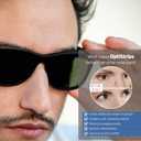 Silicone Eyeglass Nose Pads 5-Pack Anti-Slip Nose Pads for Glasses with Travel Case Hypoallergenic, Non-Slip Eyewear Support Strips Reusable Nose Grips for Eyeglasses