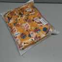 ANGELGGH Matching Family Christmas Onesie Pajamas, Cute Vacation Print One Piece PJs, Hooded Holiday Loungewear with Pockets (Women, XL, Yellow Ho) (Yellow, XL)