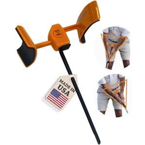 The Putt Master Golf Putting Aid Trainer, Patented Short Game Golf Swing Training for Precision and Accuracy, Made in USA by Orange Whip