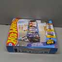 Hot Wheels City Track Set with 1 Car, 2-in-1 Race Tower That Transforms from Single to Dual-Mode Racing, Includes Kid-Powered Elevator