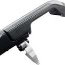Rear Left Driver Side Exterior Door Handle Chrome with Black Painted Compatible with Honda Odyssey 2011