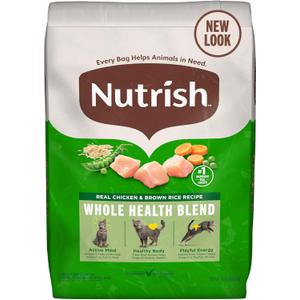 Nutrish Premium Natural Dry Cat Food, Real Chicken & Brown Rice Recipe, 14 Pounds (Packaging May Vary), (Rachael Ray Nutrish) (Best If Used By: Aug/04/2025)