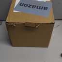 Animated Collection Figurines Musical Santa Clau Christmas Village Houses with Rotating Train, Lighted Christmas Collection Figurines for Home Tabletop Decorations Ornaments Gifts