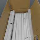 Bamboo Under Bed Storage Containers- Underbed Organizer with Wheels with Large Capacity Dust Bag,Sturdy Wood Rolling Under Bed Shoe Storage Organizer 2 Packs (White, 2 Packs (23.62"16.54"))