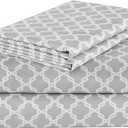 Comfort Spaces Coolmax Moisture Wicking Sheet Set Super Soft, Fade Resistant, 16" Deep Pocket, All Around Elastic - Warm Weather Cooling Sheets For Night Sweats, Queen, Charcoal 4 Piece