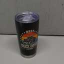 Truck Driver Gifts for Men Truck Driver Appreciation Gifts Cool Truckers for Men Stainless Steel Tumbler With Lid 20oz