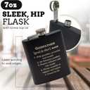 Godfather Gifts from Godchild, Godfather Gift, Will You be my Godparents Proposal, God Parents Presents Proposal, God Father's Present, Baptism, Hip Flask Engraved (Definition)