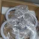 Ceiling Fans with Lights and Remote, Flush Mount Ceiling Fan with Light, 3000-6500K Dimmable Modern LED Ceiling Fans, 6 Wind Speeds, Low Profile Small Ceiling Fan for Bedroom, Kitchen, Office (18 inch, Matte Black)