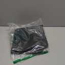 Mini Fridge Silicone Mat, 19.7''x19.7''x0.5''-Fridge Drip Tray Concave and convex design is leak-Proof and Non-Slip Perfectly Compatible with Washer, Dryer, Wine Cooler, Dishwasher ect. (Black)