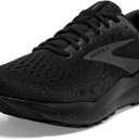 Brooks Womens Ghost 16 Neutral Running Shoe (7 Narrow, Black/Black/Ebony)