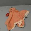 Baby Orange Pumpkin Soft Stuffed Animal Security Blanket, Plush Pumpkin Character Lovey Blanket, Baby Shower/Nursery Gift, Newborn Infant Toddler Snuggle Blankie for Boys Girls, 14 Inches