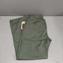 Cherokee Women's Scrub Pants Mid Rise Straight Leg Pull-on Cargo Pant with 6 Pockets & 2-Way Stretch Fabric - WW170 (Olive)