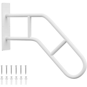 Aduanbang Hand Rails for Outdoor Steps & Elderly,U-Shape Wall Mount Stair Railing, Porch, Deck, Garage & Garden Grab Bar, 1 Pack Safety Handle