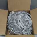 Suncalla 12 Pcs Angel Costume Accessory Sequin Angel Wings and Headband Set for Holiday Cosplay Party Dance Performances