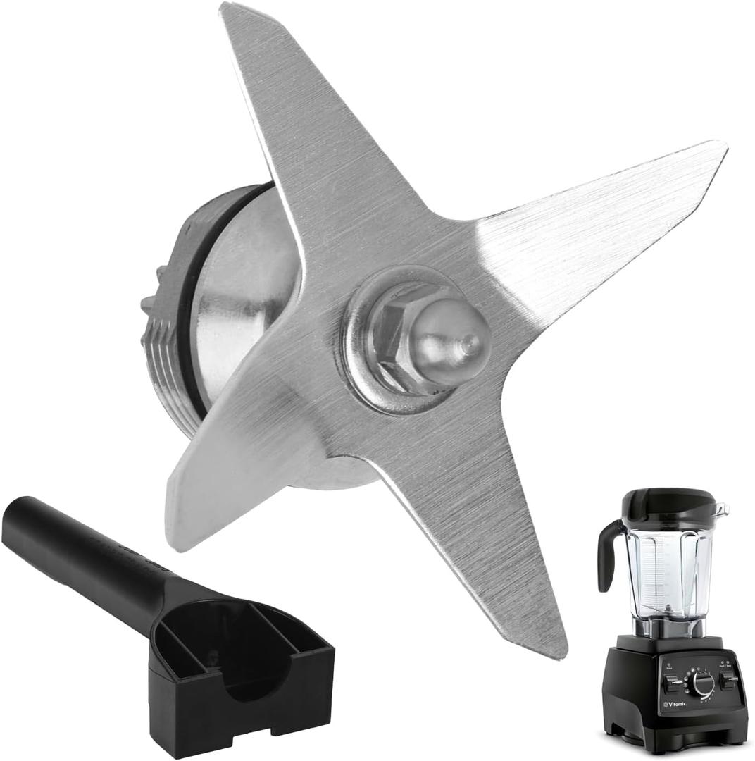 Impresa Replacement Blade & Wrench Set for Vitamix Blender - For 32oz, 48oz, 64oz Containers  Stainless Steel Blender Blade - Single Replacement Part