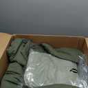 Monbix Queen Comforter Set - 7 Pieces Cationic Dyeing Olive Green Bed in a Bag Queen Bedding Sets with Comforter, Sheets, Pillowcases & Shams, Reversible Bedding Comforters Sets
