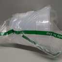 Baderke 3 Pack Clear Nursery Pot Plastic Nursery Pot Large Plant with Drainage Holes for Root Health Indoor Outdoor (8 Inches,9.25 Inches,9.6 Inch)