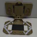 Tactical Gear Plate Carrier Vest Accessories Phone Chest Mount Holder for Screen Size 4.7"-6.7" (tan)