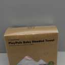 KeaBabies Organic Baby Towel with Hood for Girls, Boys - Soft, Absorbent, 100% Cotton Hooded Baby Towels for Newborns, Infants, Large Hooded Bath Towels for Babies, Kids, Toddler 1-3 (Ella)