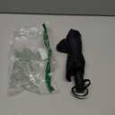 NPCQUN Travel Essentials Umbrella Windproof Compact Collapsible Light, Automatic, Strong and Portable, Wind Resistant, Folding Small Umbrella for Rain Black