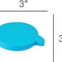 2 x (12 Pads) Bubble Sticky Notes 3x3 Inches,Cute Bright Colors Self-Stick Pads, Easy to Post for Home, Notebook, 72 Sheets/pad