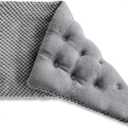 UNCN Wide Microwave Heating pad with Washable Cover 9.5 x 16in Microwavable Hot Pad for Neck Shoulder, Cramps, Back Cordless Warm Compress Weighted Moist Heat Pack for Aches, Unscented (Grey)