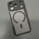 Designed for iPhone 17 Pro Case, Compatible with MagSafe, [Camera Protection] [15FT Military Drop Protection] Shockproof Translucent Matte Anti-Slip Phone Case, 6.3", Natural Titanium