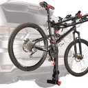 Allen Sports Deluxe+ Locking Quick Release 4-Bike Carrier for 2 in. Hitch, Model 840QR, Black