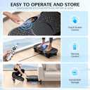 Vibration Plate Exercise Machine, Lymphatic Drainage Machine for Weight Loss, Lymphatic Drainage & Muscle Recovery, Multiple Speeds with Bluetooth & Remote, Max User Weight 330lbs